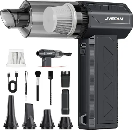 JVSCAM Compressed 3-in-1 F30MAX Cordless Air Duster & Vacuum