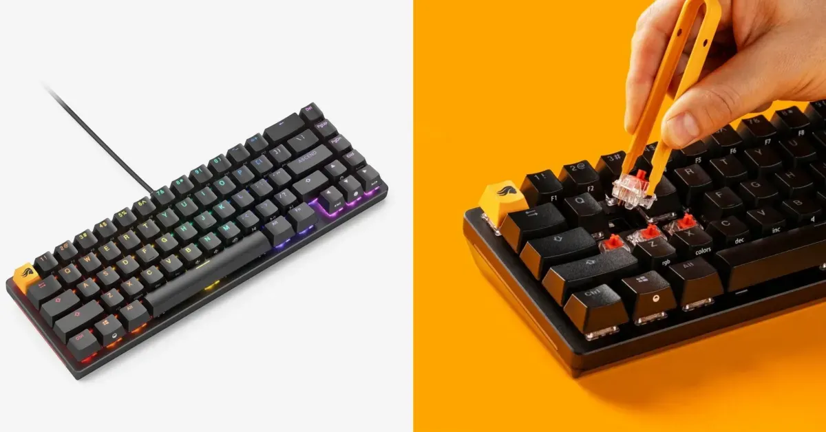 Glorious GMMK 2 65% mechanical gaming keyboard