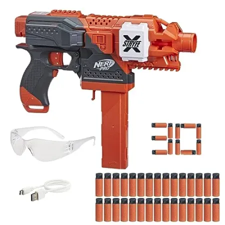 NERF Pro Stryfe X Dart Semi-Auto Blaster w/ rechargeable LiPo Battery