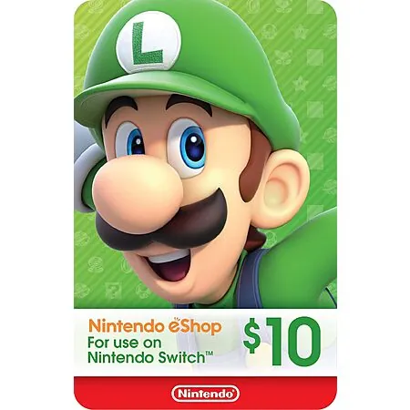 Prime Members: $10 Nintendo eShop eGift Card (Digital Code)