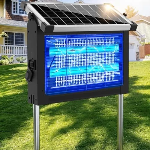Solar Powered Waterproof Bug Zapper