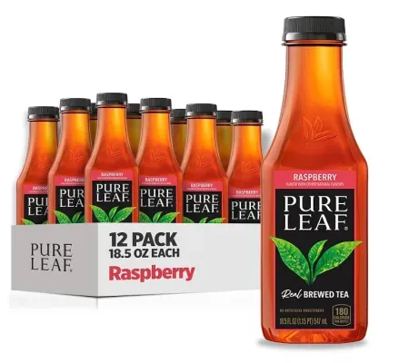 12-Count 18.5oz Pure Leaf Real Brewed Iced Tea