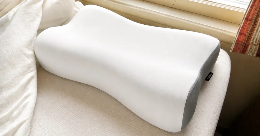 Cervical Neck Pillow in Grey