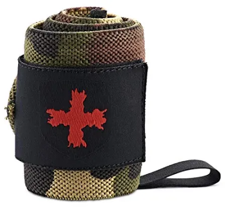 Harbinger Red Line 18" Weightlifting Wrist Wraps (Pair)