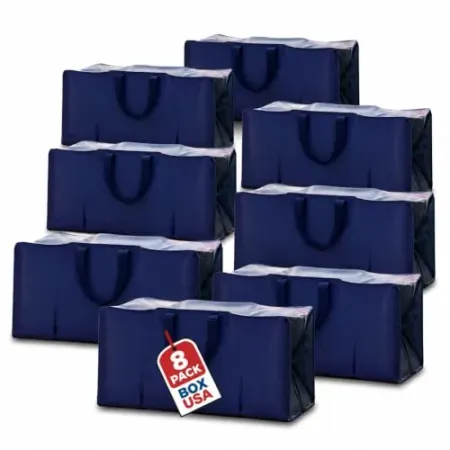 8-Pack BOX USA 24-Gallon Moving Bags