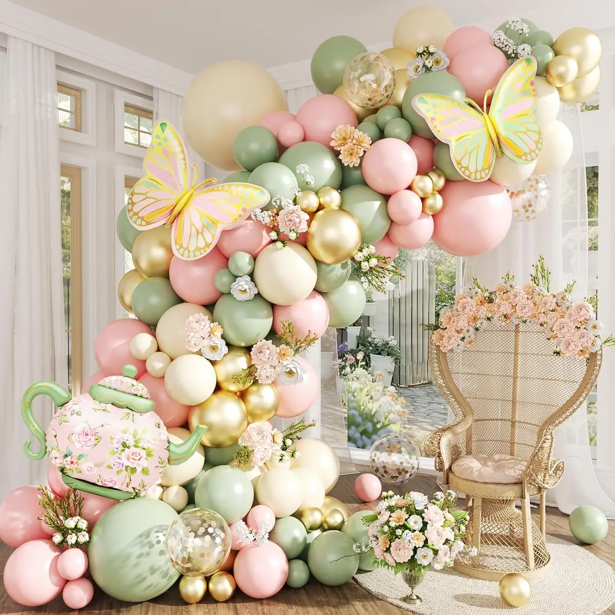 JOYFLOAT Balloon Garland Arch Kit