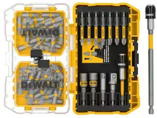 Dewalt MAXFIT ULTRA 1/4 in. Hex Steel Screwdriving Bit Set 60-Piece