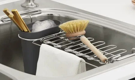 Kohler Multi-Purpose Over-The-Sink Drying Rack w/ Soaking Cup