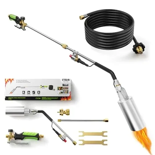 EToolab Propane Torch Weed Burner