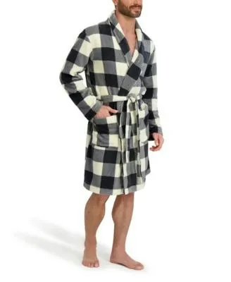 Hanes Men's Adjustable Plush Robe