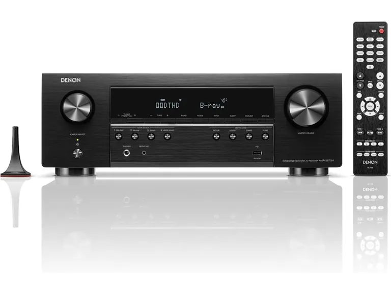 (NEW) Denon AVR-S670H 5.2 Ch Home Theater Receiver