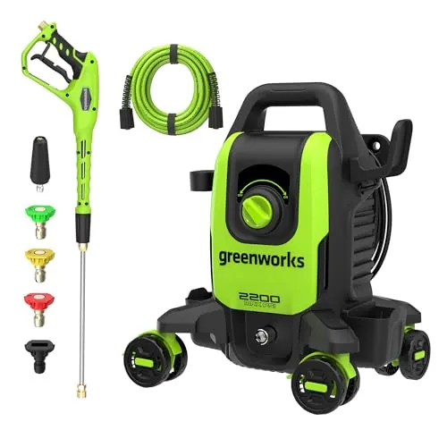 Greenworks 2200 PSI 1.2 GPM Electric Pressure Washer