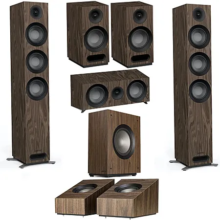 Jamo Studio Series Speakers: 2x S 809 + 2x S 803 + 2x S 8 + S 81 + S 810