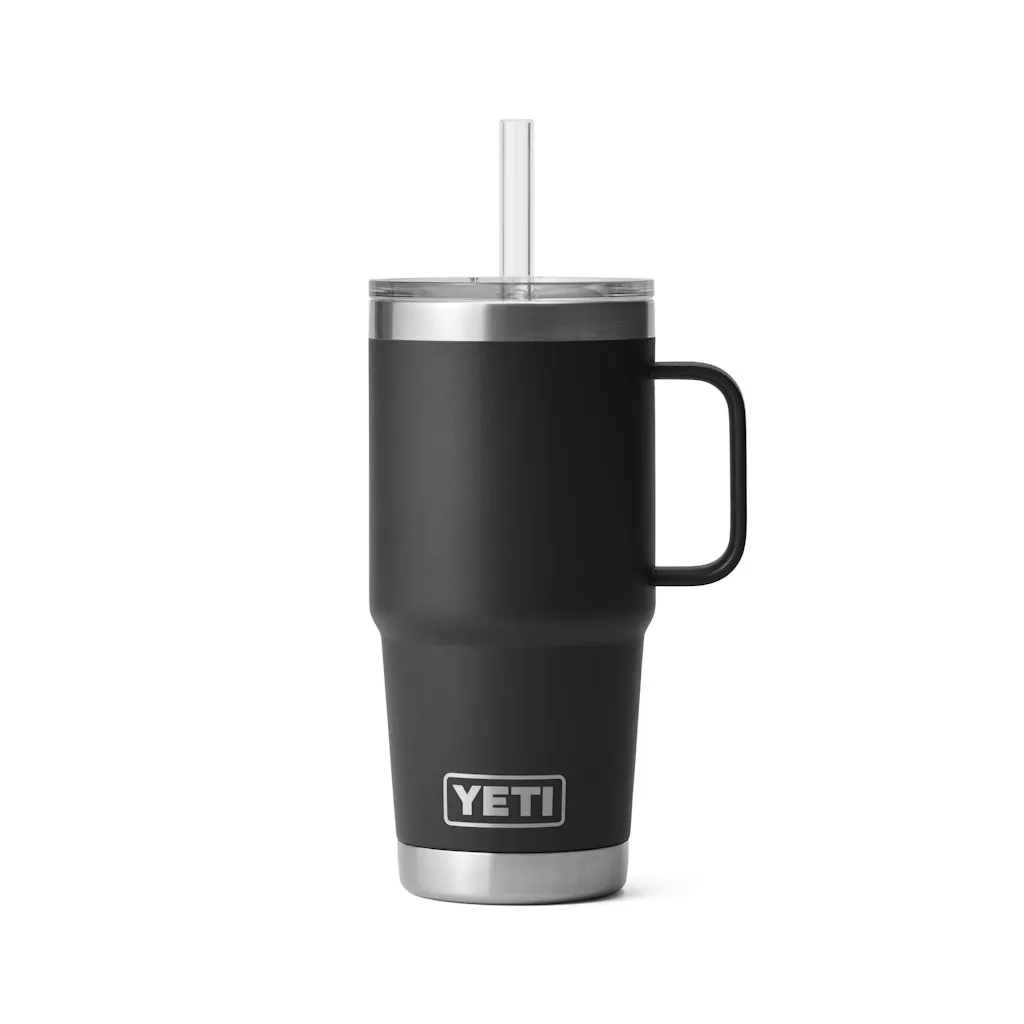 YETI Rambler 25 oz. Tumbler w/ Handle & Straw Lid