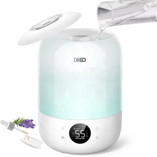 DREO 3.7L Top Fill Cool Mist Humidifier with 35 Hour Runtime