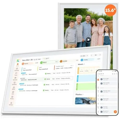 15.6" Digital Calendar and Photo Frame