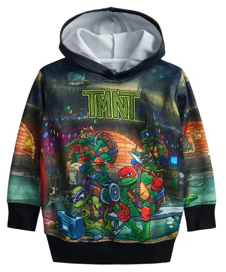Nickelodeon Teenage Mutant Ninja Turtles Kids' Logo Hoodie