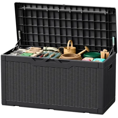 Devoko 105-Gallon Outdoor Weatherproof Resin Deck Box