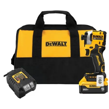DeWALT Atomic 20V Max 1/4" Brushless Cordless 3-Speed Impact Driver Kit