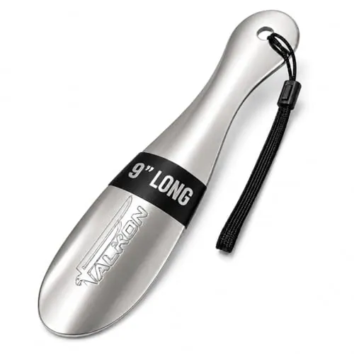 Falkon 9" Stainless Steel Shoe Horn