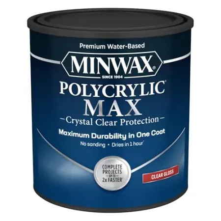 1-Quart Minwax Polycrylic Max Protective Finish