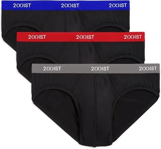 2(X)IST Men's No Show Brief - 3-Pack