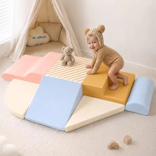 7-Piece Soft Play Set for Crawling
