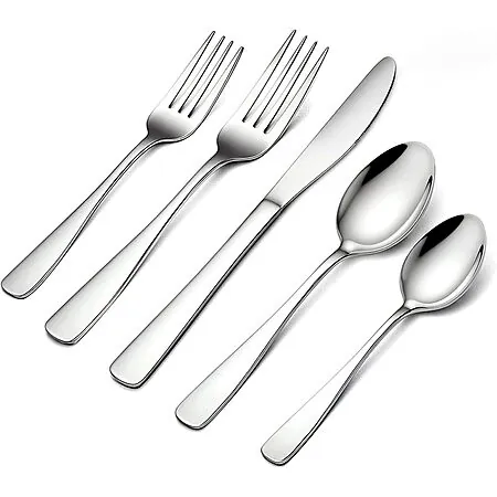 40-Pc BEWOS Stainless Steel Flatware Set (Service for 8)