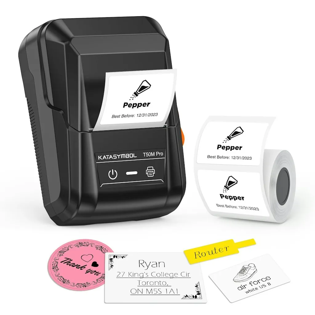 Supvan T50M Pro Bluetooth Label Maker w/ Tape
