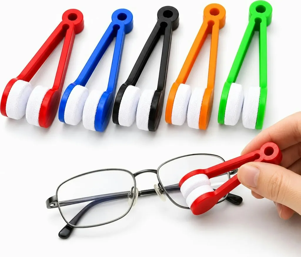 Mini Glasses Cleaning Brush 5-Pack