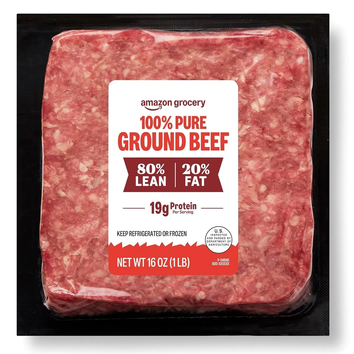 Amazon Grocery Ground Beef 1Lb