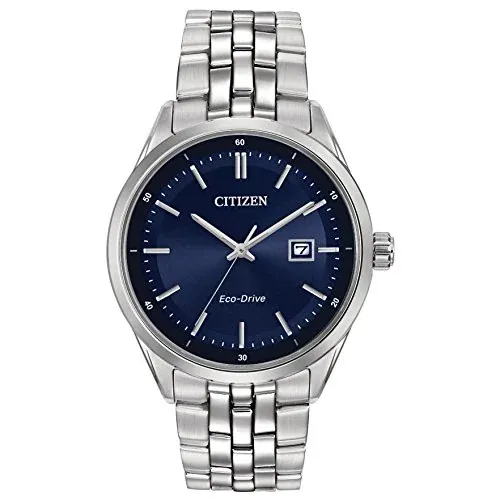 41mm Citizen Men's Classic Addysen Eco-Drive Sapphire Crystal Stainless Steel Watch
