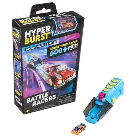 Hyper Burst Battle Racers Orange Storm Car & Launcher