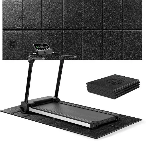 HAPBEAR 55"x24" Non-Slip Foldable Exercise Equipment Mat