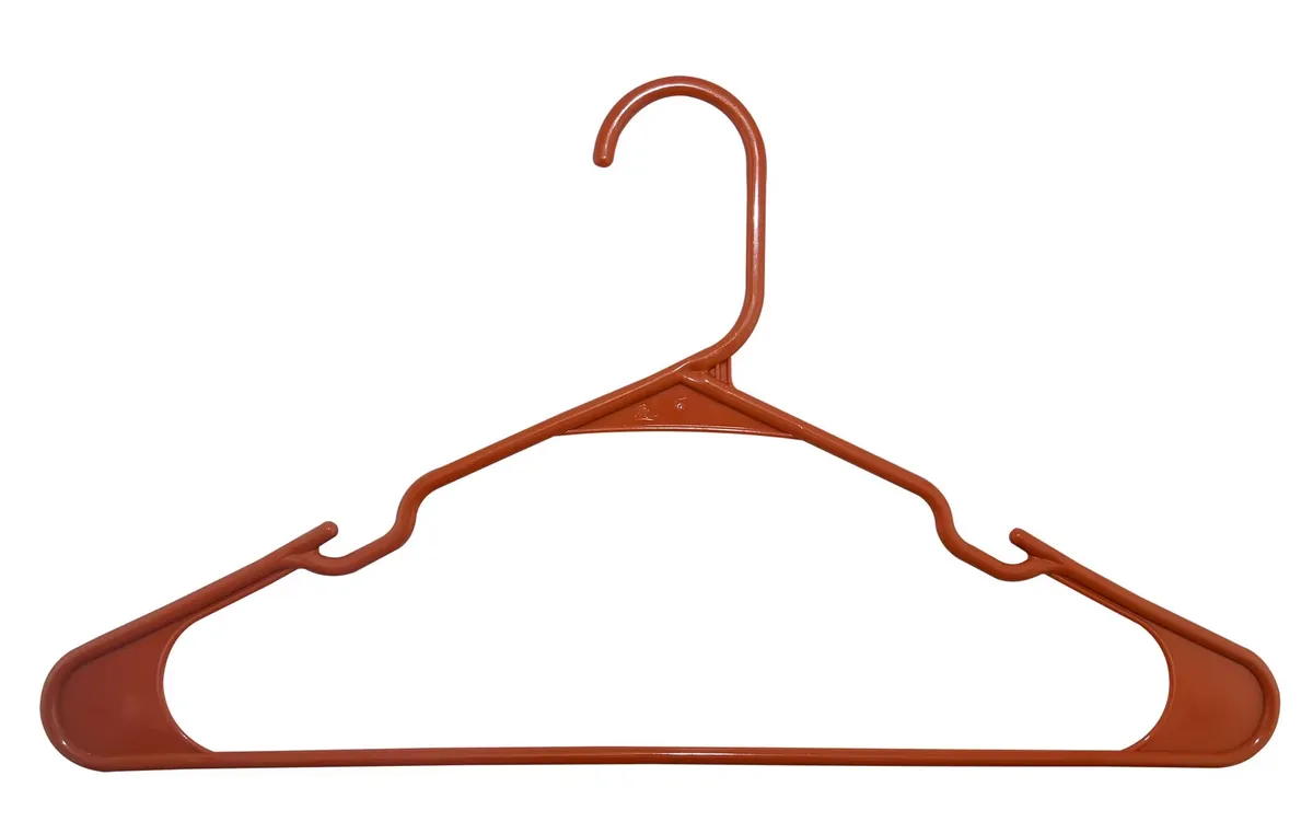 Mainstays Plastic Notched Adult Hangers 100 Pack
