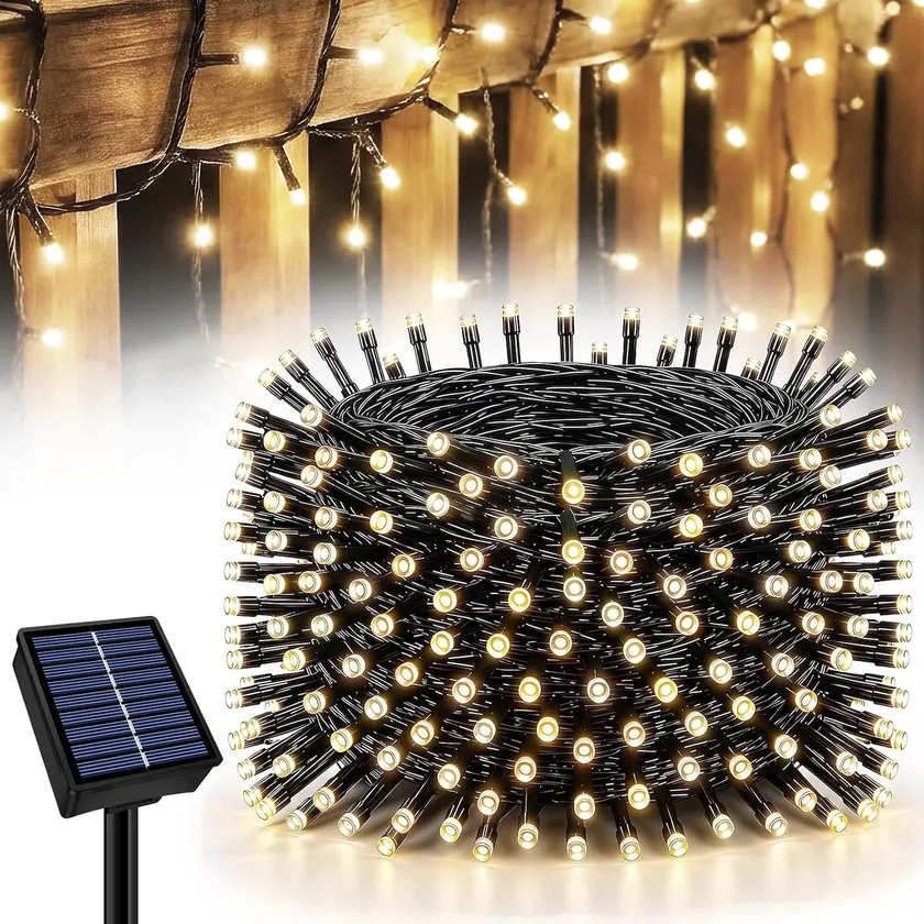 33ft Solar String Fairy Lights by YaaFen