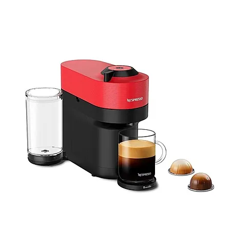 Breville Nespresso Vertuo Pop+ Coffee & Espresso Maker (Spicy Red)