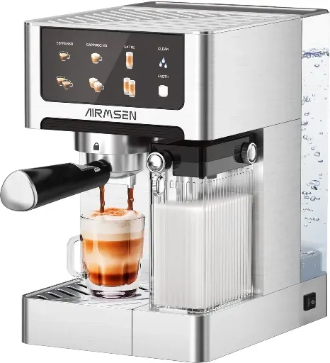 AIRMSEN BCM2308-WL 20 Bar Cappuccino Espresso/Latte Machine