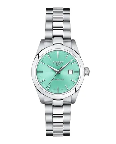 Tissot T-My Lady Swiss Automatic 35mm Turquoise Dial Women's Watch