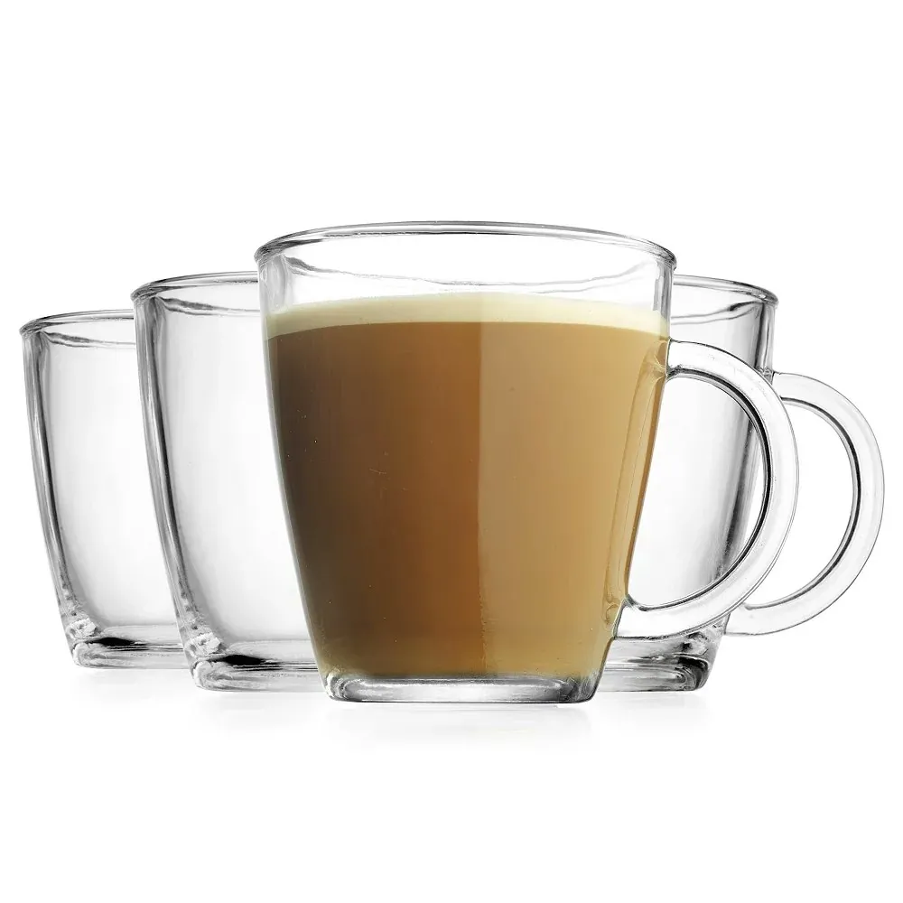 Home Essentials 12-oz. Barista Coffee Mug 4-Piece Set