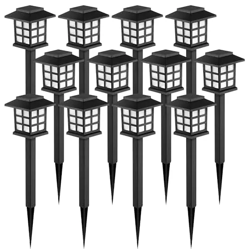 Gigalumi Solar LED Outdoor Lights 12-Pack