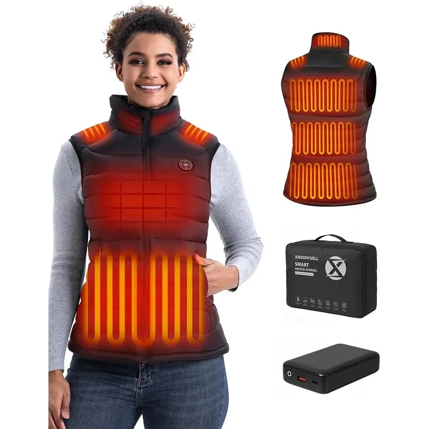 Heated Vest Women with 16000mAh Battery