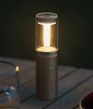 HOTO 3-in-1 USB-C Rechargeable Minimalist Ultra-Lightweight Camping Flashlight