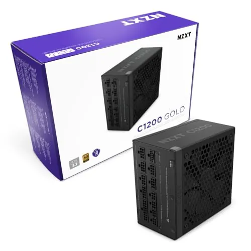 NZXT C1200 Gold 1200W 80 Plus Gold Fully Modular ATX 3.1 Power Supply