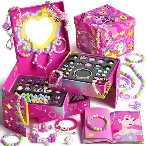 Tomons Bracelet Making Kit for Ages 6-12