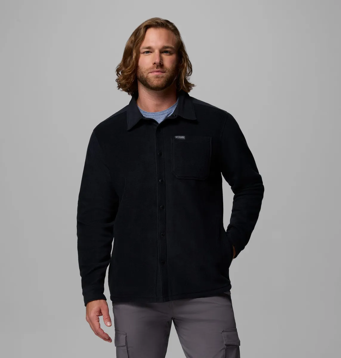 Columbia Men's Steens Mountain Solid Shirt Jacket