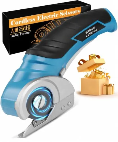 AMZBUY Cordless Electric Scissors