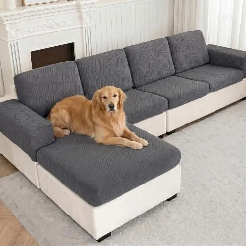 Eco-Ancheng Stretch Sofa Cushion Cover 3-Pack