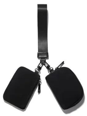 2-Count Viverte Mini Zip Around Keychain Wristlet Wallets
