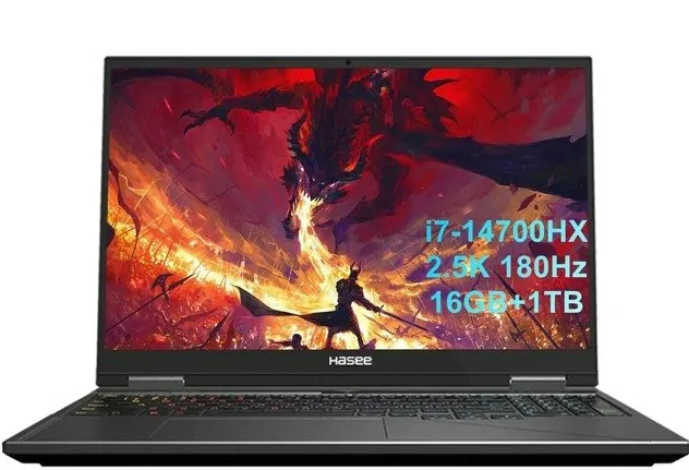 Hasee T8 Pro Core i7-14700HX RTX 5070 16" Laptop